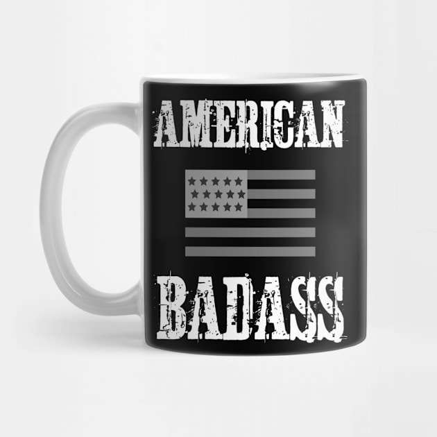 American Badass Flag Shirt by jutulen